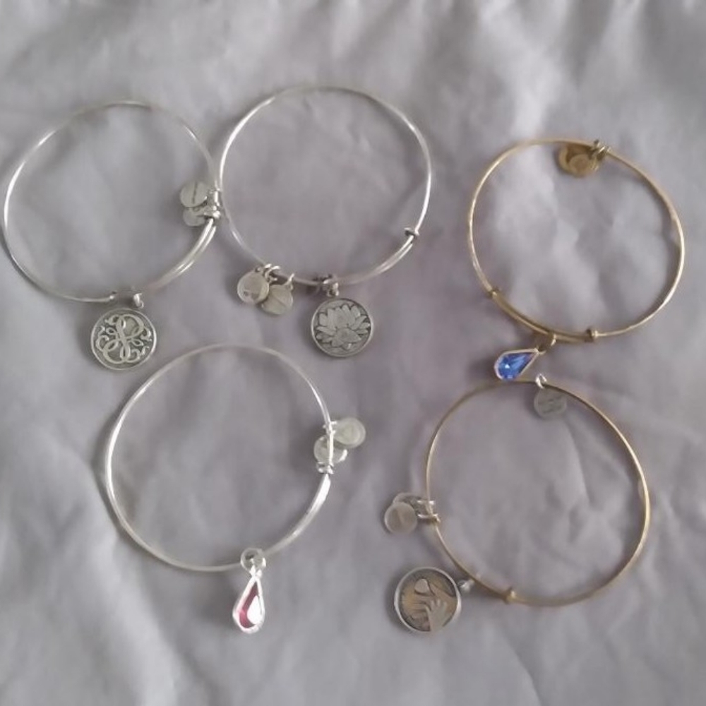 Alex and Ani Bracelet Lot